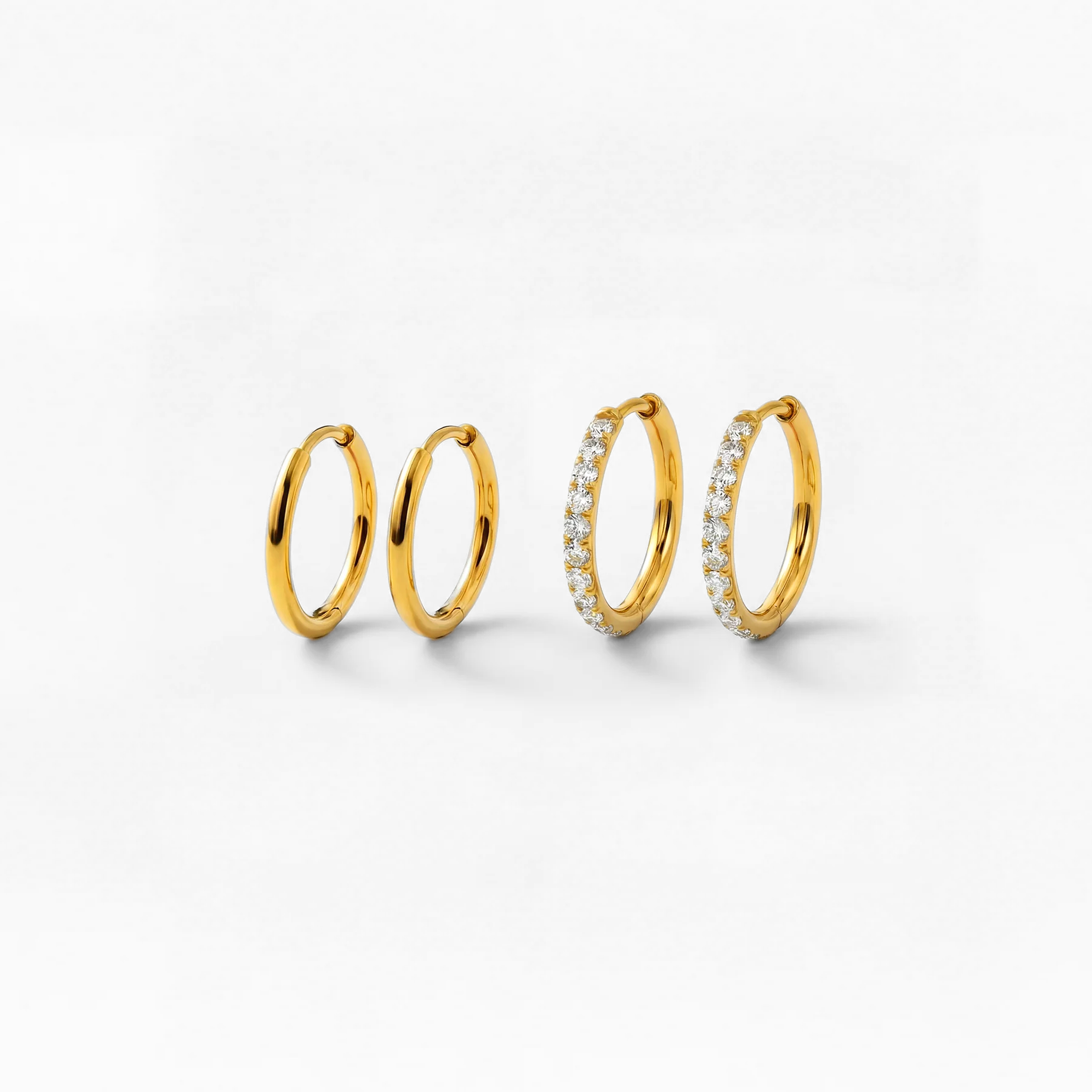 Klassisk kristall dubbelset 12-16 mm