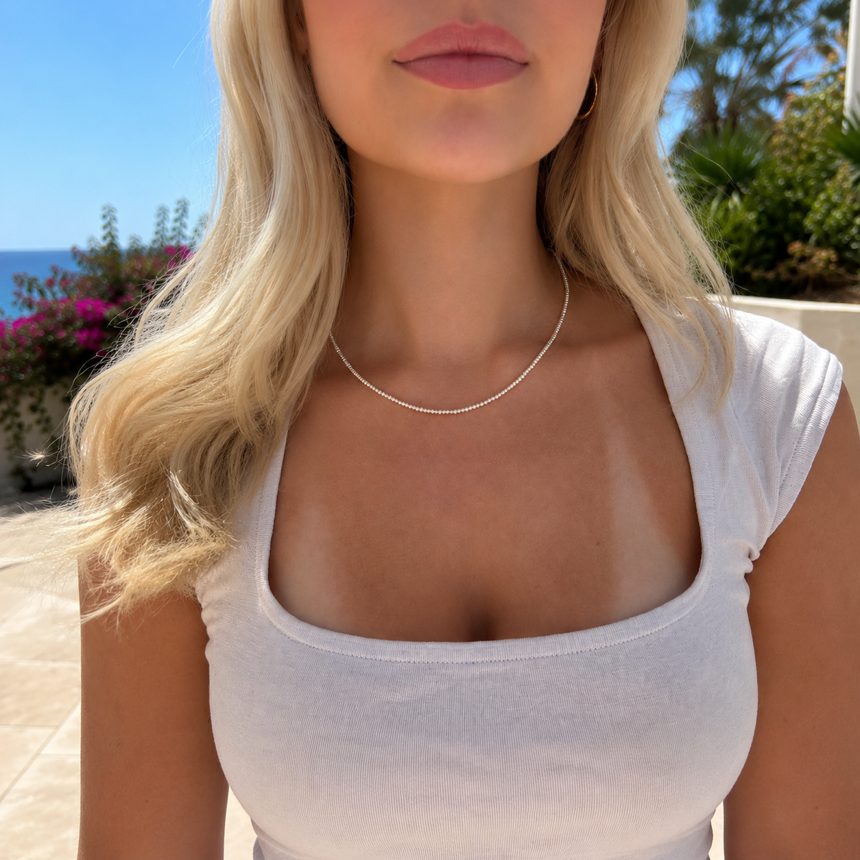Mikropärlhalsband