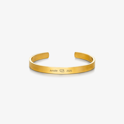 Classic Bangle i guld m. indgravering