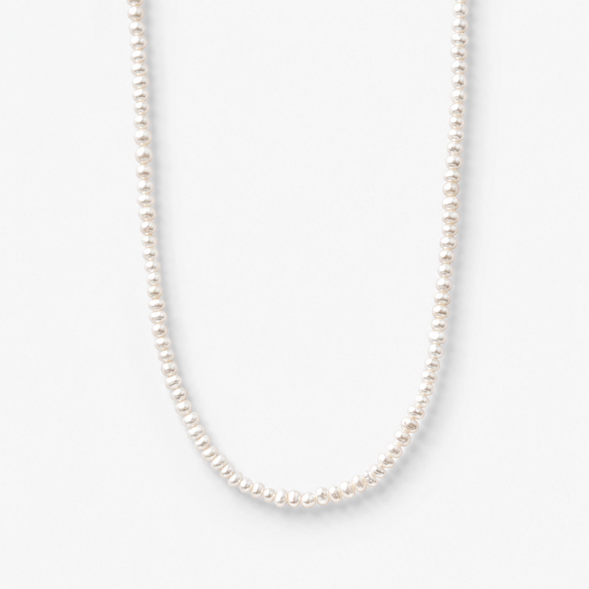 Klassiskt sötvattenspärlhalsband