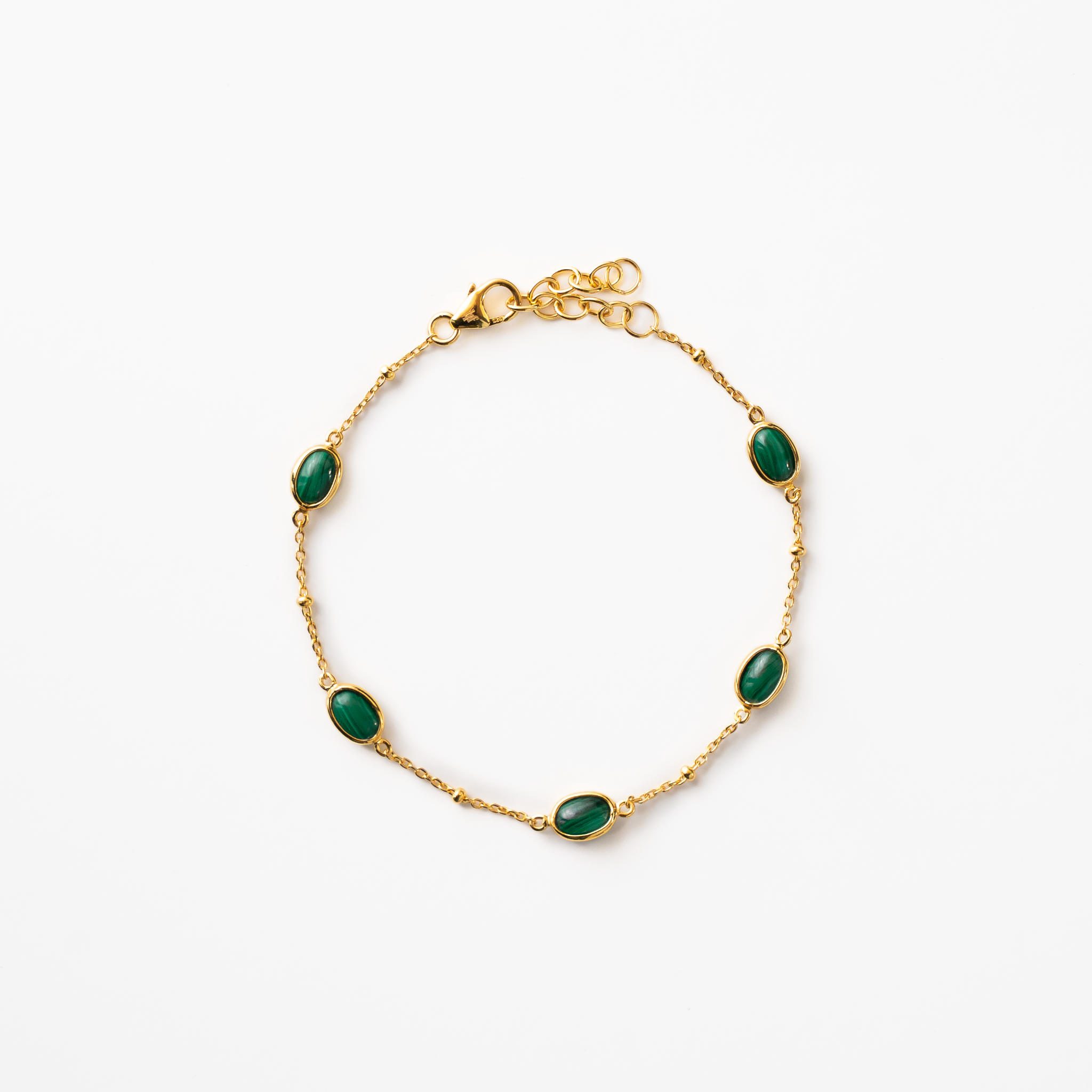 Green Dot Armbånd i guld