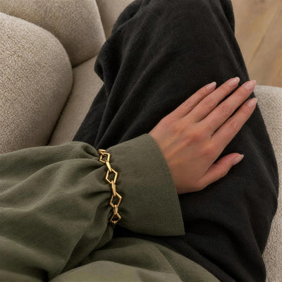 Chunky Armband Förgyllt