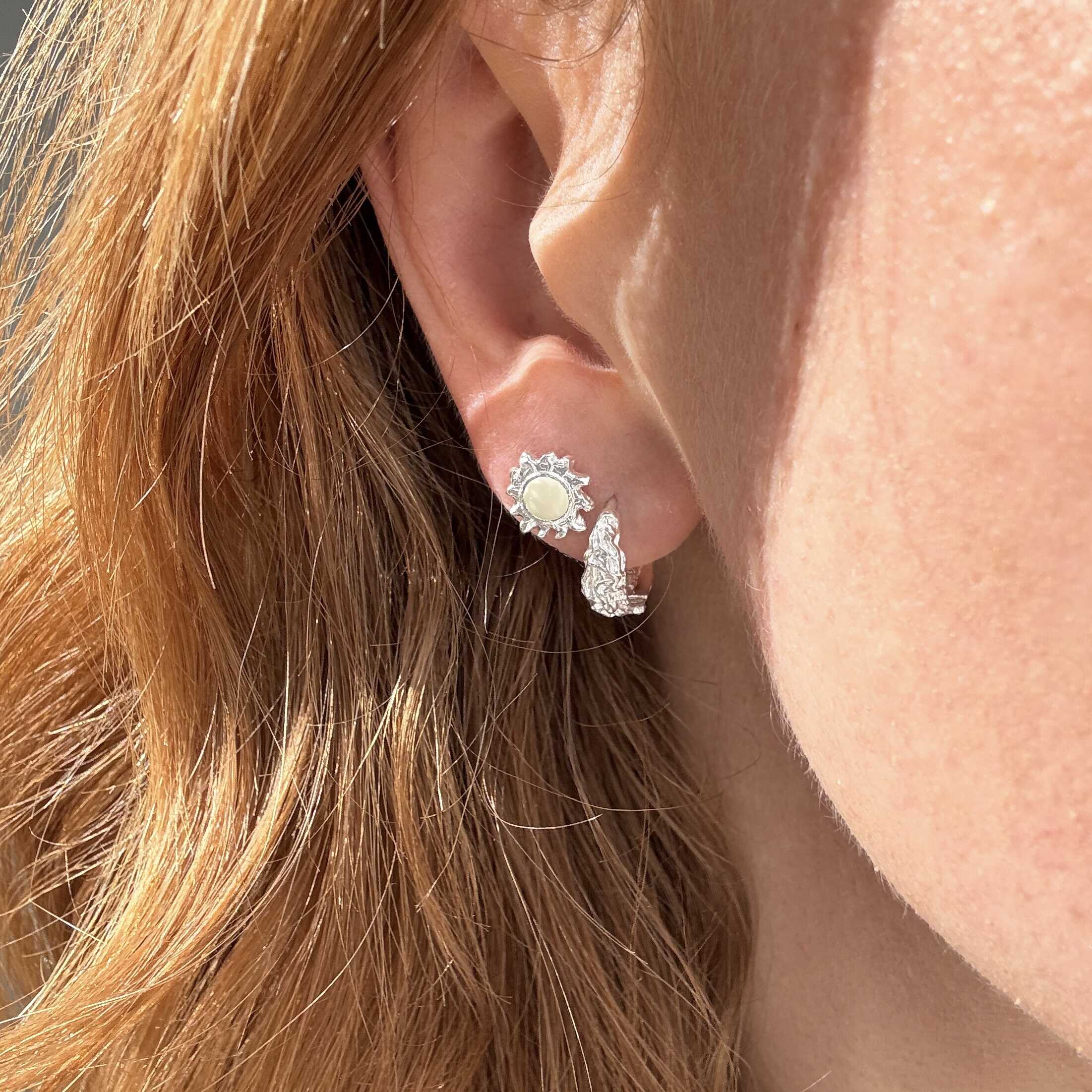 Smält ring 12 mm Silver