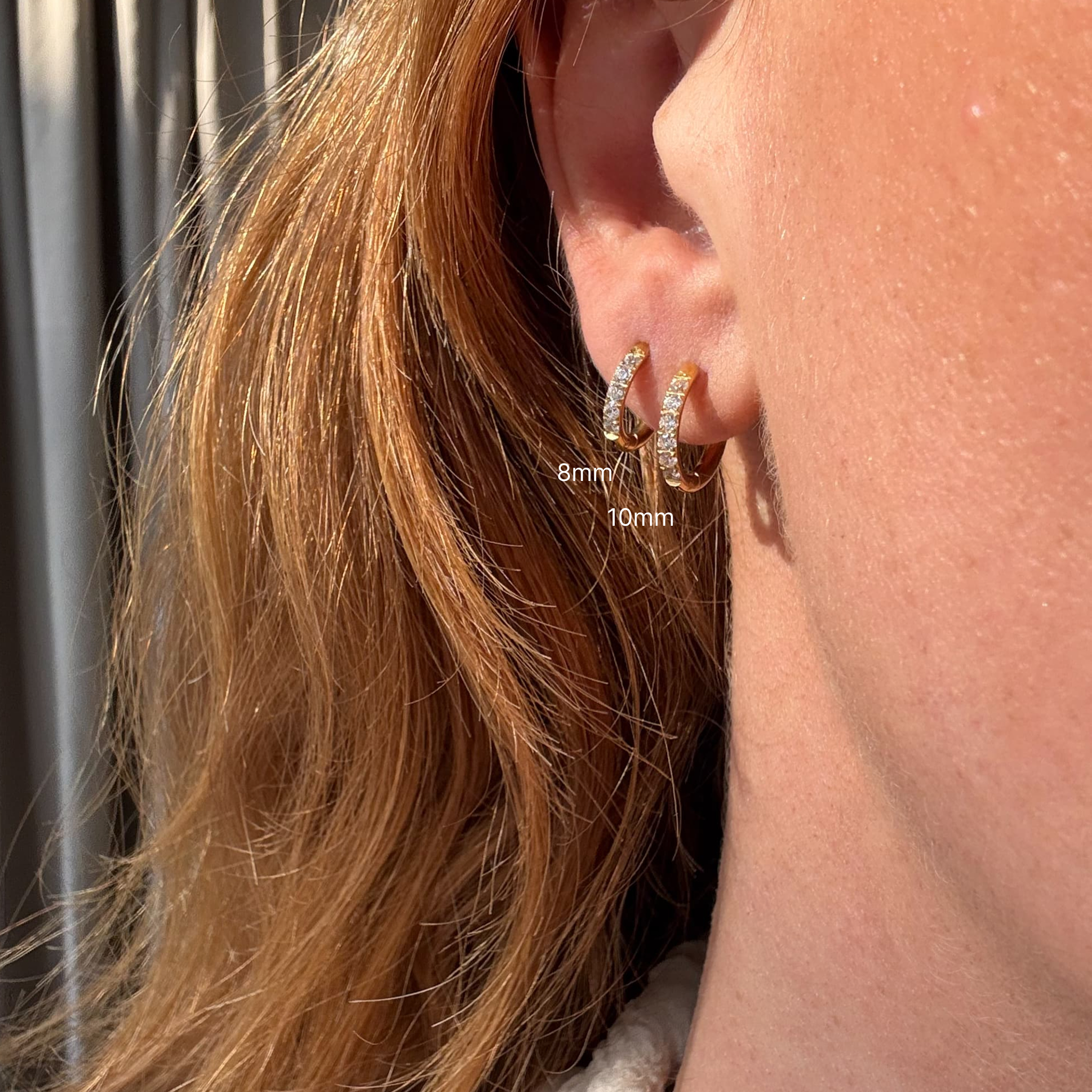 Kristall Dubbelset 10 mm