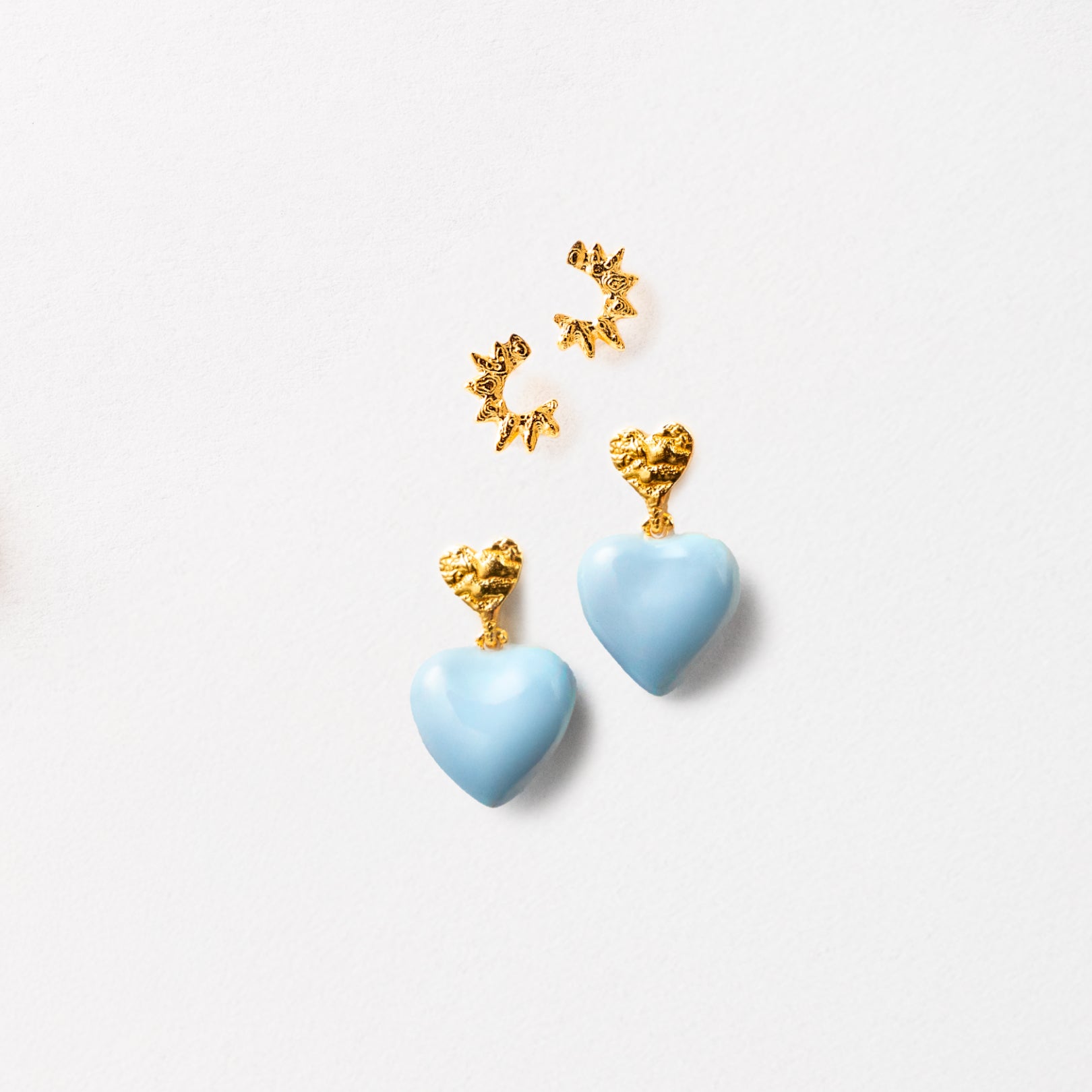 Hjärta Halv Solnedgång