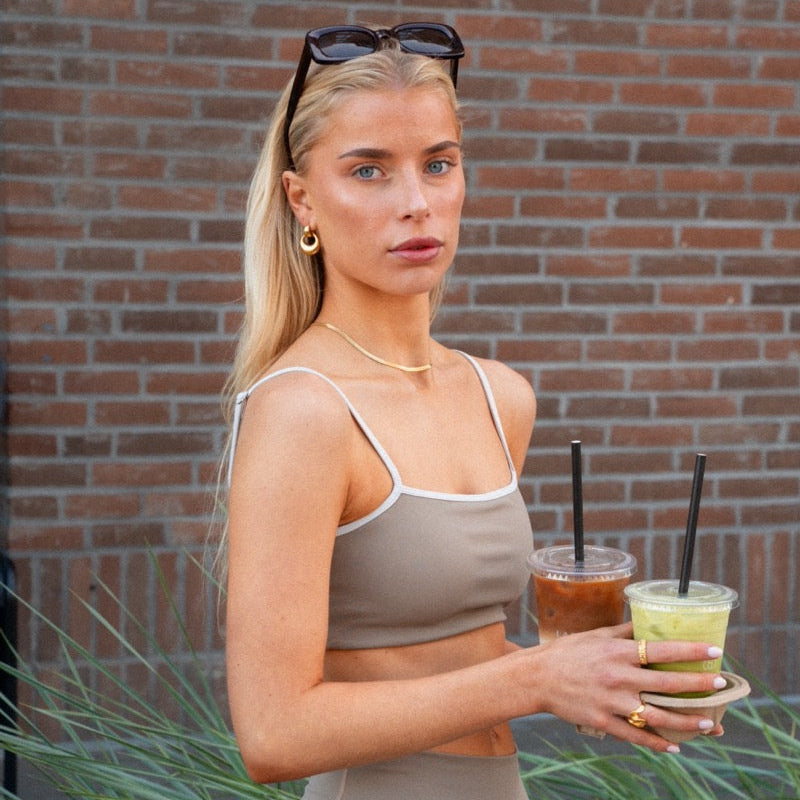 Magma Rock Ring Förgylld