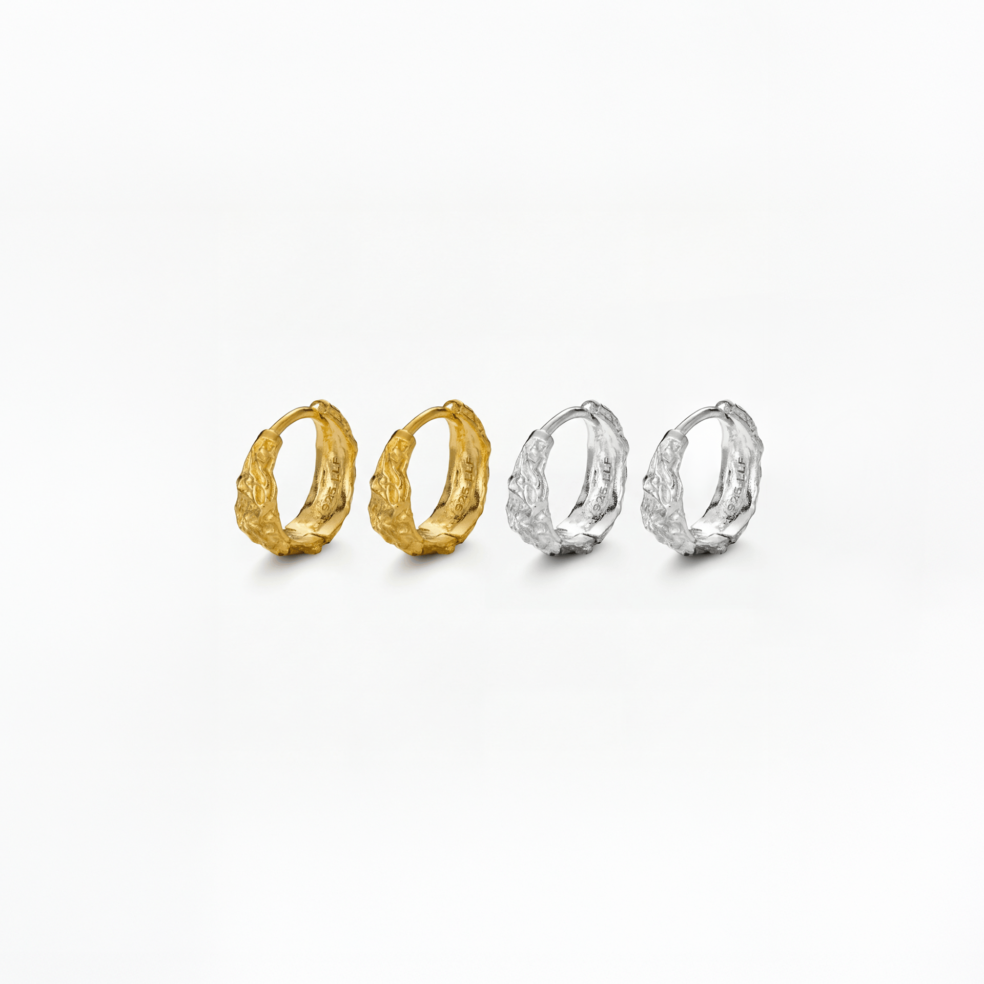 Smält ring 33 mm förgylld