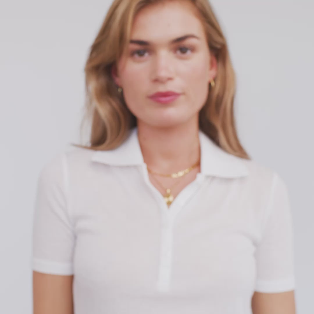 Klassisk ring med wave line design