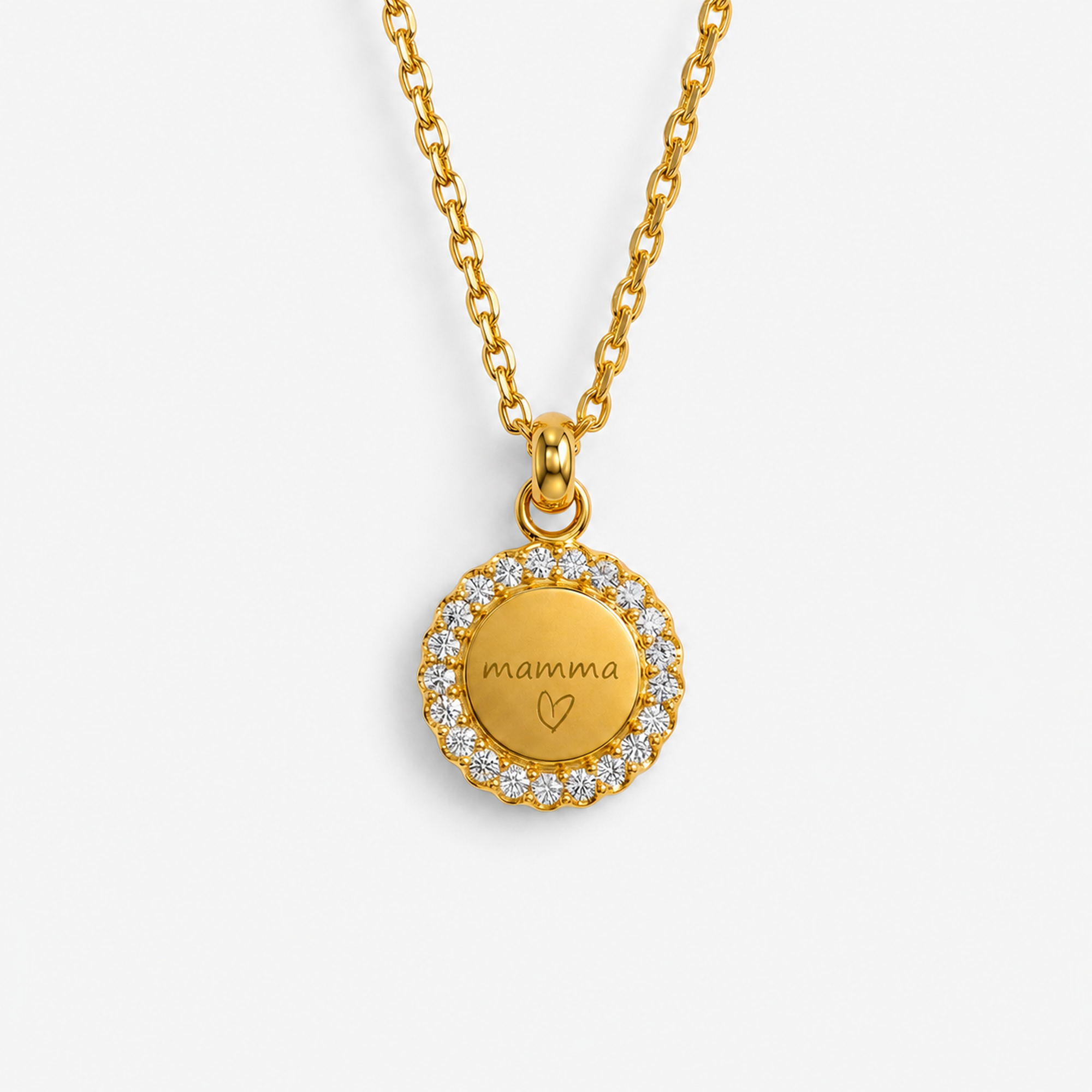 Kristall Halsband till Mamma
