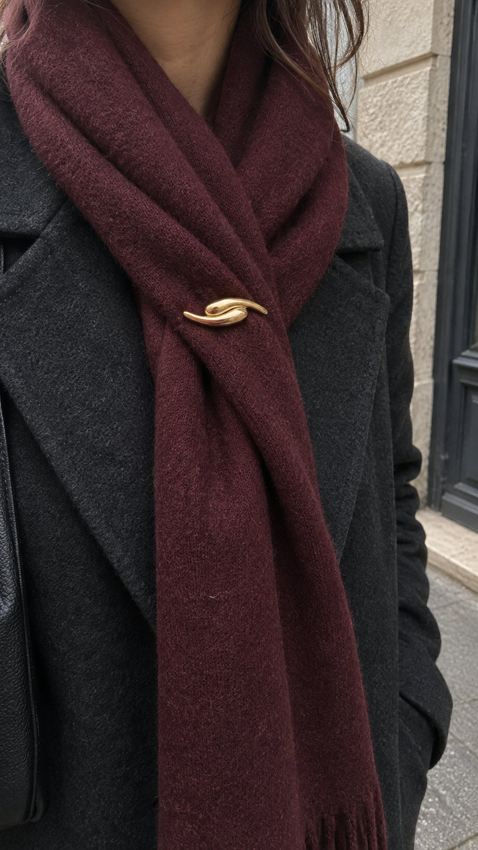 Mercury Brosch — Styla din halsduk