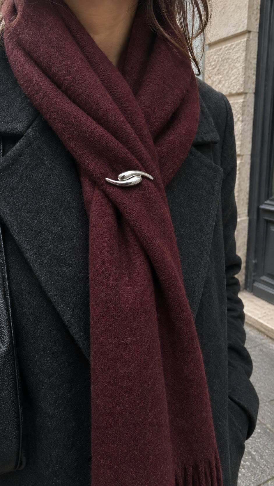 Mercury Brosch — Styla din halsduk